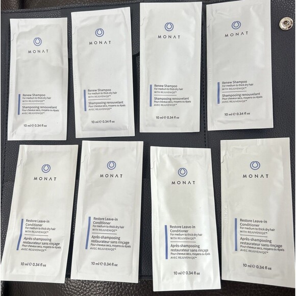 MONAT - Lot of 20 Samples of Hair Care and Skin Care & Monat Carrying Case - Picture 10 of 10